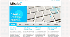Desktop Screenshot of klixplus.com